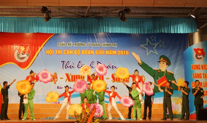 Sôi động hội thi cán bộ Đoàn giỏi - ảnh 3