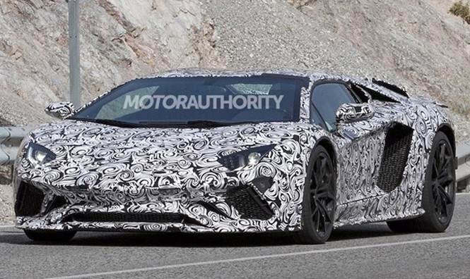 Lamborghini Aventador 2018 lộ diện trên đường thử - ảnh 6