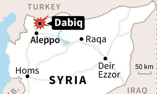 Quân nổi dậy Syria chiếm ngôi làng IS từng thề tử thù - ảnh 1