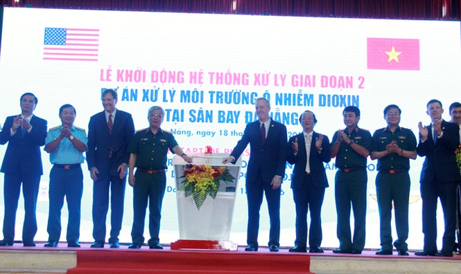 Xử lý 45.000 mét khối đất và bùn nhiễm dioxin tại Đà Nẵng - ảnh 1