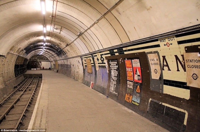Những nhà ga bỏ hoang đầy ám ảnh ở London - ảnh 2
