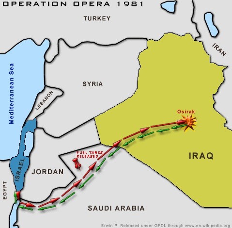 Trận tập kích nhà máy hạt nhân Iraq của tiêm kích Israel - ảnh 1