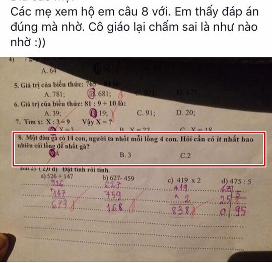 Đau đầu tranh cãi với những 'đề toán một đằng, đáp án một nẻo' - ảnh 10