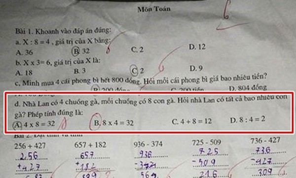 Đau đầu tranh cãi với những 'đề toán một đằng, đáp án một nẻo' - ảnh 7
