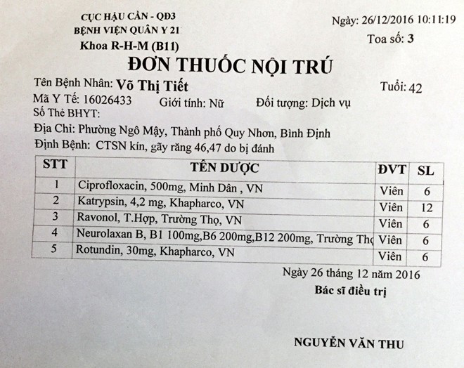 Vụ nữ luật sư bị đánh gãy răng tại Tòa: Nạn nhân bị chấn thương sọ não - ảnh 2