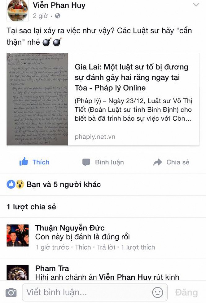 Vụ nữ luật sư bị đánh gãy răng tại Tòa: Nạn nhân bị chấn thương sọ não - ảnh 4