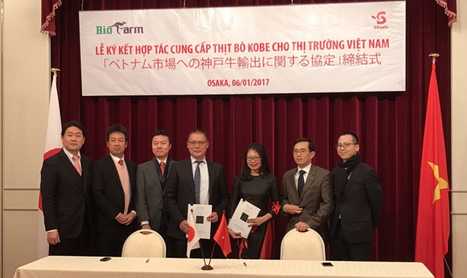 Thịt bò Kobe chuẩn Nhật chính thức về Việt Nam - ảnh 1