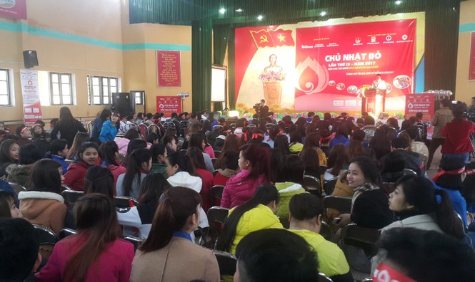 Tưng bừng ngày hội Chủ nhật Đỏ 2017 tại Yên Bái - ảnh 3