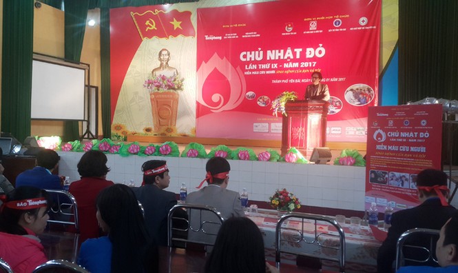 Tưng bừng ngày hội Chủ nhật Đỏ 2017 tại Yên Bái - ảnh 5