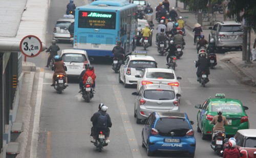 Hà Nội sẽ mở thêm tuyến buýt nhanh Kim Mã - Hòa Lạc - ảnh 1