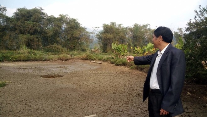 Suối cạn khô sau khi xuất hiện hàng loạt hố 'tử thần' ở Bắc Kạn - ảnh 5