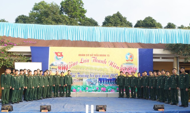 Giao lưu thanh niên “Mái trường tôi yêu” - ảnh 3