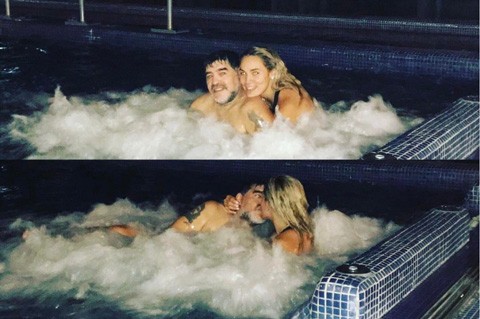 Maradona xô xát với bạn gái sau đêm Valentine mặn nồng - ảnh 1