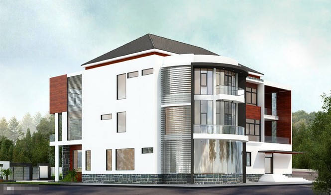 Biệt thự sân vườn 3 tầng 1000m2 ở Sài Gòn - ảnh 4