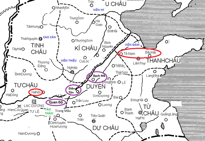 Giải mã Tam quốc: Toan tính của Tào Tháo trên chiến trường Quan Độ - ảnh 1