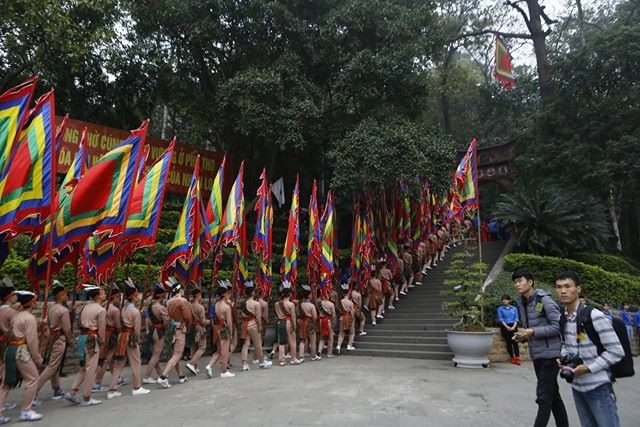 Chủ tịch nước dâng hương tưởng nhớ các Vua Hùng - ảnh 11