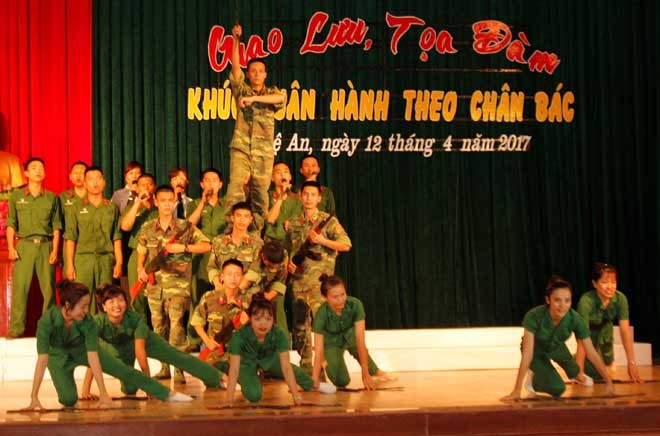 Tọa đàm 'Khúc quân hành theo chân Bác' - ảnh 1