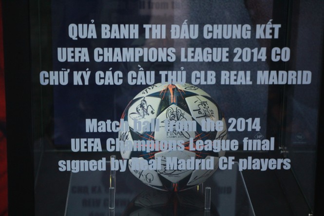 Nhìn gần 'bảo vật' của Champions League tại Sài Gòn - ảnh 5