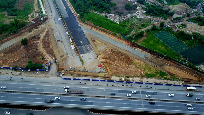 Tuyến đường 1.500 tỷ kết nối 3 quận Hà Nội sắp khánh thành - ảnh 3