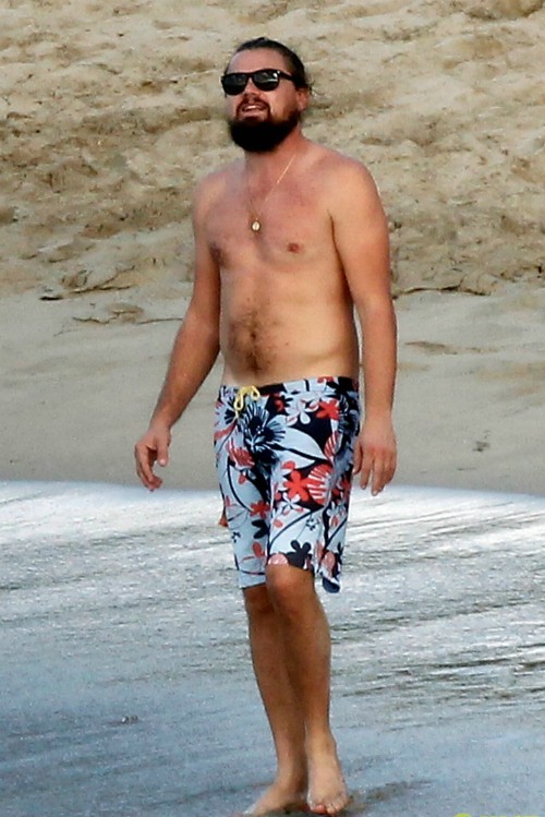 Tài tử Leonardo DiCaprio vui vẻ bên các chân dài sexy - ảnh 1