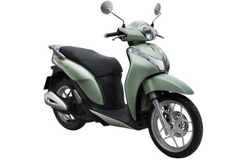 SH Mode phiên bản mới với màu xanh lá nhạt.