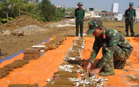 Hầm đạn được thu gom an toàn