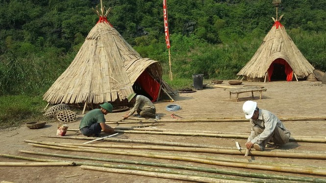 Từ hiện trường khôi phục phim trường trên Đảo Đầu Lâu - ảnh 3