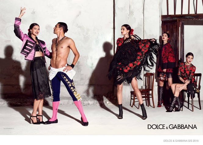 ‘Hơi thở’ Tây Ban Nha tràn ngập BST Dolce & Gabbana xuân hè 2015 - ảnh 4