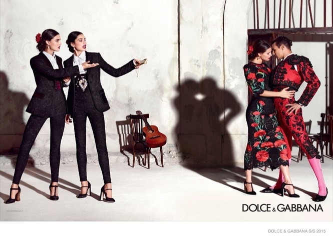 ‘Hơi thở’ Tây Ban Nha tràn ngập BST Dolce & Gabbana xuân hè 2015 - ảnh 6
