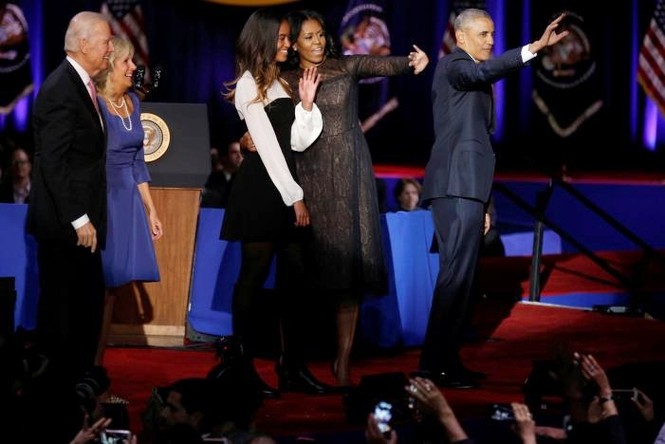 Bài phát biểu đầy xúc động của ông Obama - ảnh 11