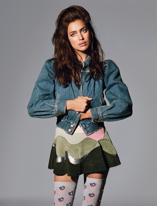 thời trang,siêu mẫu,người mẫu,gương mặt,Irina Shayk,quảng cáo,chân dài,thiên thần nội y, Stella Maxwell, Ellen Rosa, Vittoria Ceretti - ảnh 4