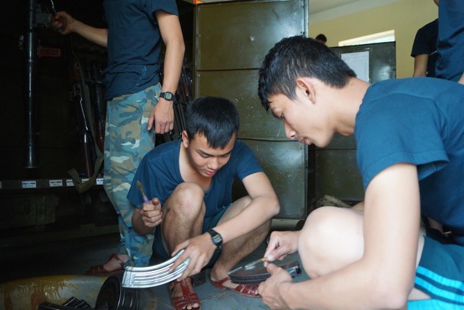 Cận cảnh một ngày của học viên áo lính - ảnh 1
