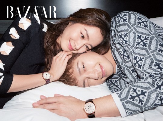 Vợ chồng Kim Tae Hee ngọt ngào tình tứ - ảnh 1