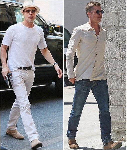 7 tháng chia tay Jolie, Brad Pitt gầy rộc, già đi trông thấy - ảnh 2