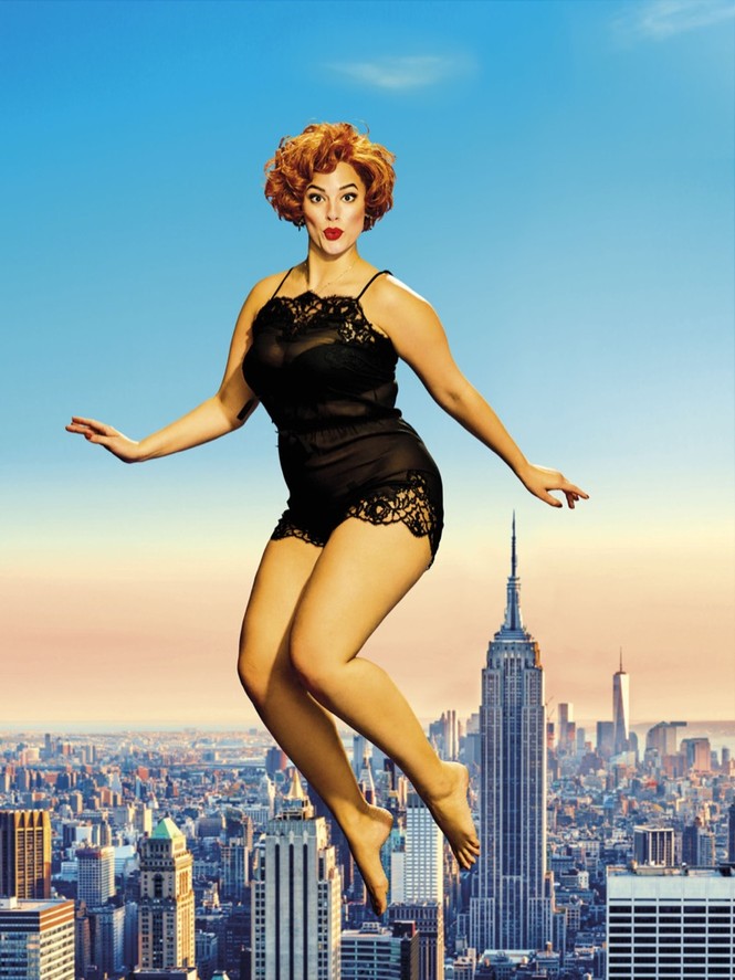 Đường cong bốc lửa của cô béo quyến rũ Ashley Graham - ảnh 2