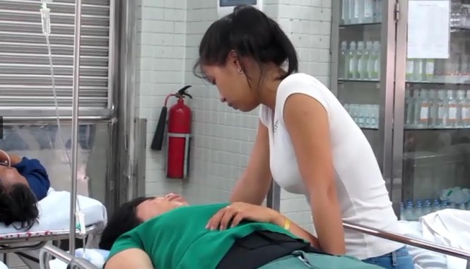 Xe cứu thương đâm xe bồn, tài xế tử vong tại chỗ - ảnh 1