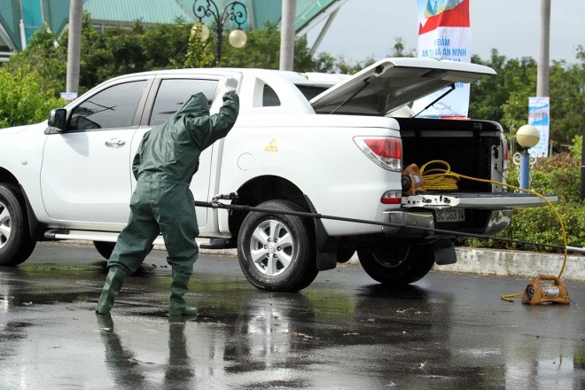 Lực lượng đặc biệt diễn tập ứng phó sự cố hạt nhân - ảnh 9