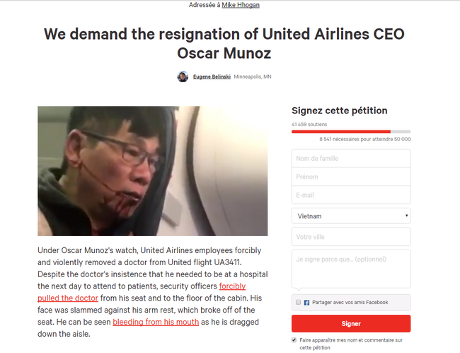 United Airlines lao đao sau lùm xùm kéo lê khách gốc Việt - ảnh 1
