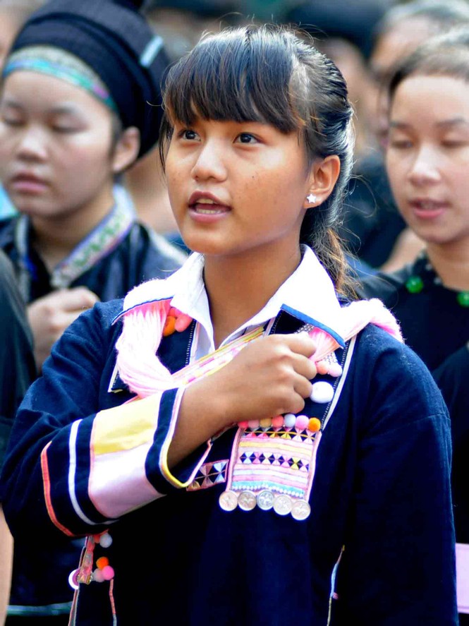 Ngắm nét rạng rỡ của nữ sinh vùng cao Việt Bắc - ảnh 4