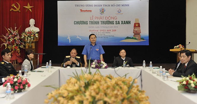 Chung tay đóng góp sáng kiến, nguồn lực vì Trường Sa xanh - ảnh 1