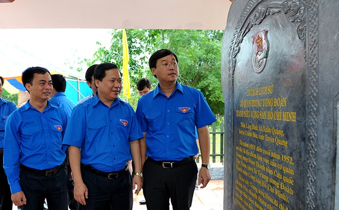 Khánh thành Bia di tích lịch sử cơ quan T.Ư Đoàn - ảnh 8