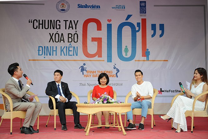 Gần 3.000 SV Thái Nguyên hưởng ứng xóa bỏ định kiến giới - ảnh 1