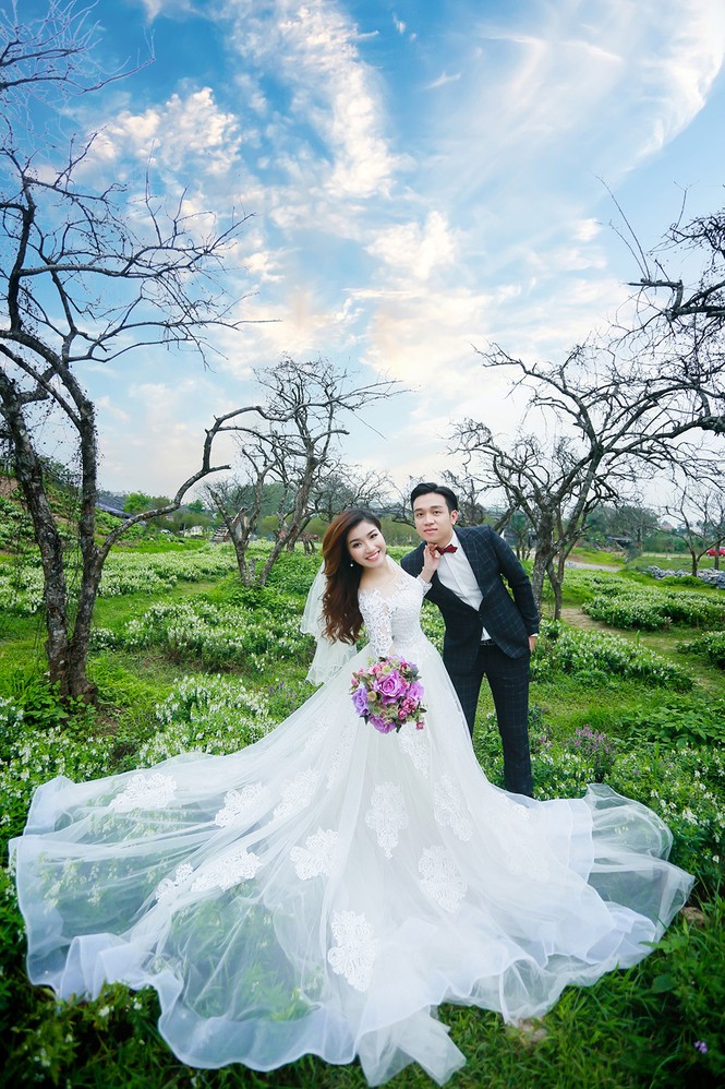 Ngắm bộ ảnh cưới của người đẹp thân thiện iMiss Thăng Long 2016 - ảnh 6