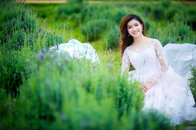 Ngắm bộ ảnh cưới của người đẹp thân thiện iMiss Thăng Long 2016 - ảnh 4