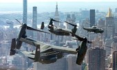 Ông Trump khoe ngồi trực thăng Marine One bay trên bầu trời New York