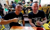Phố bia Tạ Hiện lên sóng truyền hình Mỹ