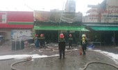 Hà Nội: Cháy quán bia giữa trời mưa, một cô gái tử vong