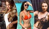 Dàn 'người đẹp hậu phương' nóng bỏng của tuyển Nga