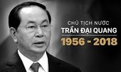 Đoàn viếng Chủ tịch nước Trần Đại Quang không mang vòng hoa