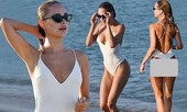 Nữ thần áo tắm xứ sương mù Kimberley Garner quyến rũ mê hoặc